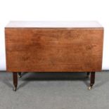 George III mahogany dining table,