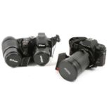 Cameras; Pentax P30, Nikon FM2, Sigma 70-300mm lens, Nikon 75-150mm lens.Condition report:These