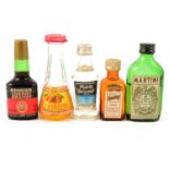 Large collection of miniatures, global spirits and liqueurs, 1960s-1990s bottlings