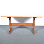 Ecrol style oak dining table
