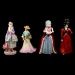 Twelve Royal Doulton figurines, including British Sporting Heritage Collection