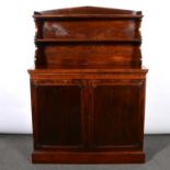 Victorian rosewood chiffonier