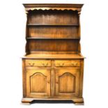 Reproduction oak dresser