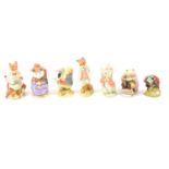 Seven Royal Albert Beatrix Potter figures