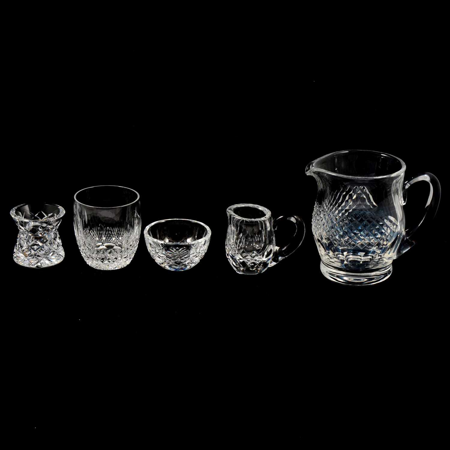 Quantity of Waterford crystal, Colleen pattern,
