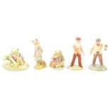 Five Royal Doulton - Beatrix Potter figures