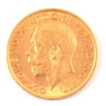 A Gold Full Sovereign George V 1911.