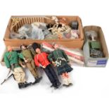 Palitoy Action Man, a good collection to including four figures.