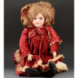 Simon and Halbig, Germany bisque head doll, head size 10