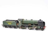 DJB Engineering kit-built O gauge Finescale model locomotive Southern 903 4-2-0 'Charterhouse'