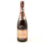 1978 Veuve Cliquot Ponsardin, Brut Rose, vintage champagne One bottle