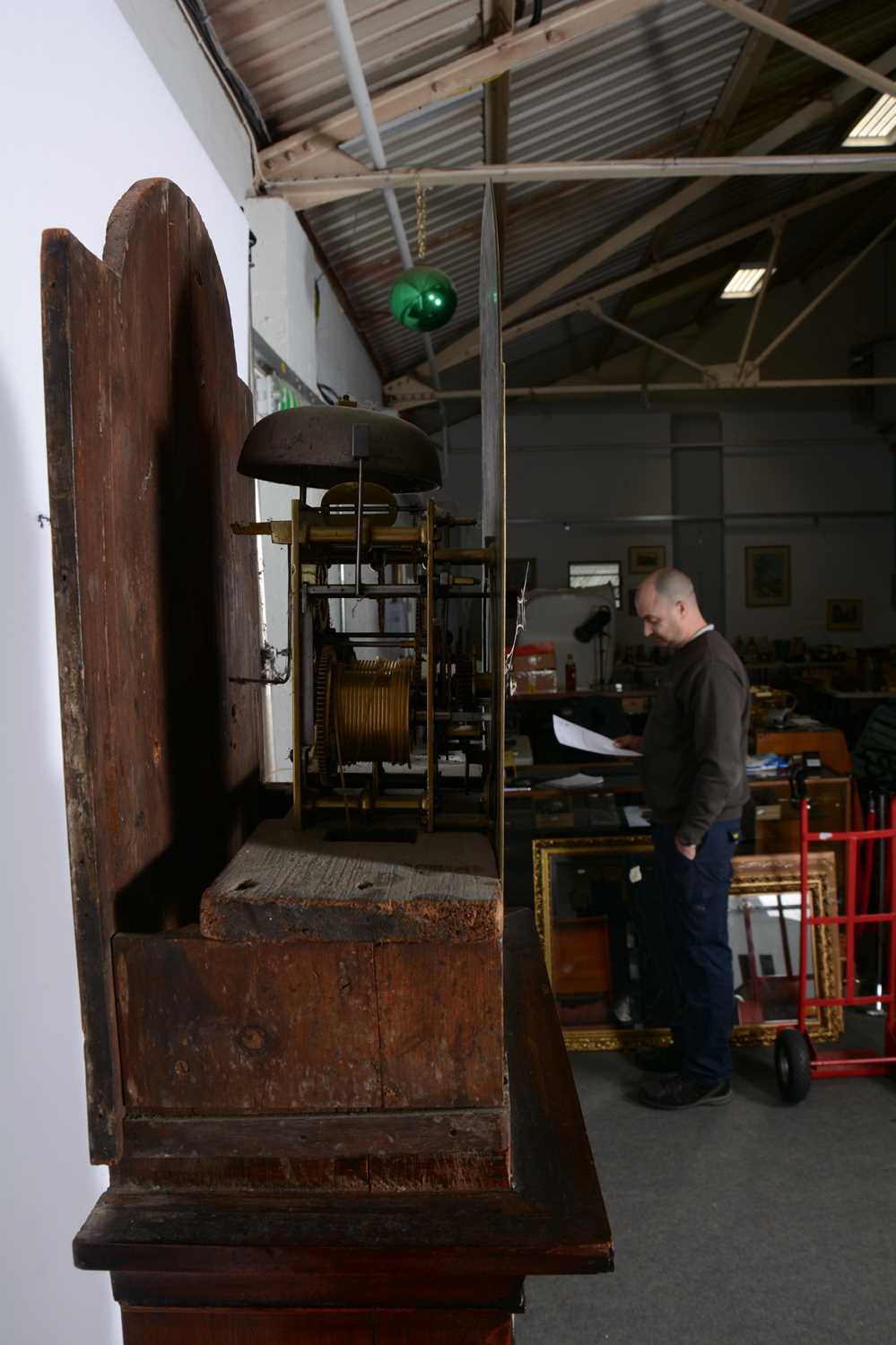 Mahogany longcase clock, Thomas Field, Bath, - Image 4 of 7