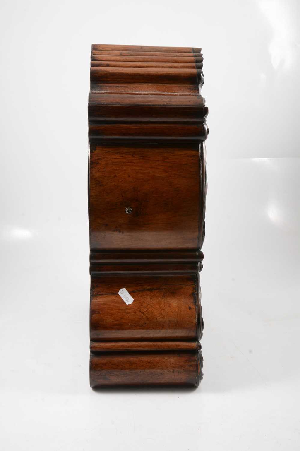 William IV rosewood bracket clock, - Image 4 of 6