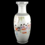 Large Chinese porcelain vase, 20th century