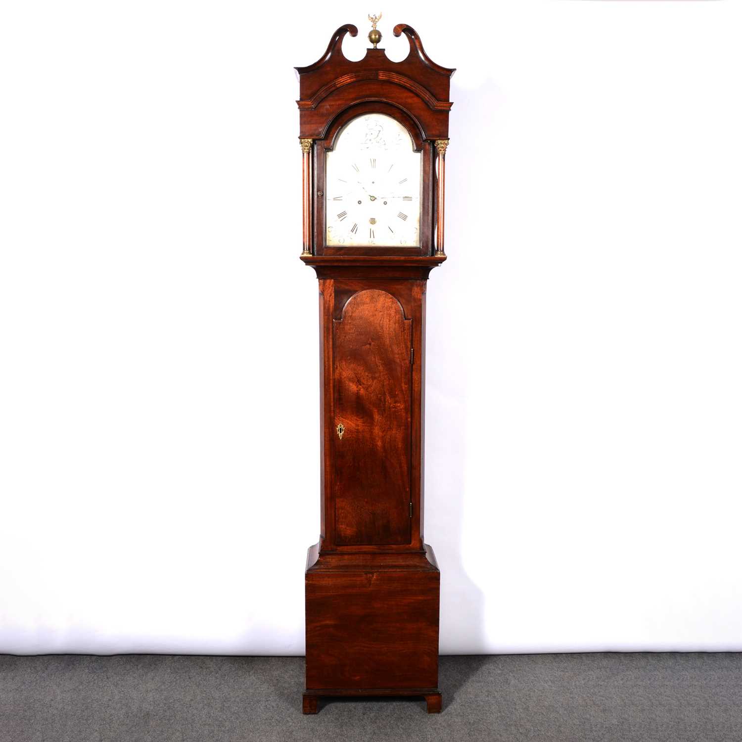 Mahogany longcase clock, Thomas Field, Bath,