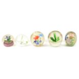 Collection of paperweights