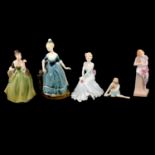 Royal Doulton figures,