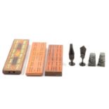 Chess sets, cribbage boards, etc.