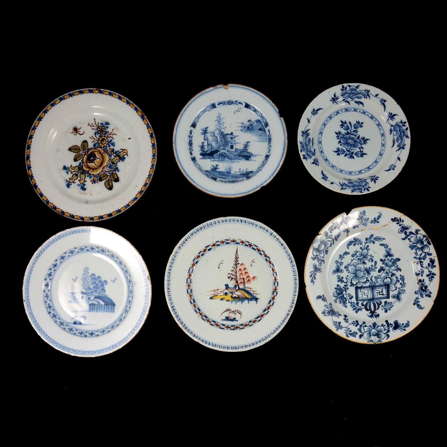 A small collection of English delftware - Image 2 of 7