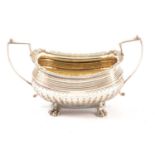 A Regency silver sugar basin, perhaps London 1809