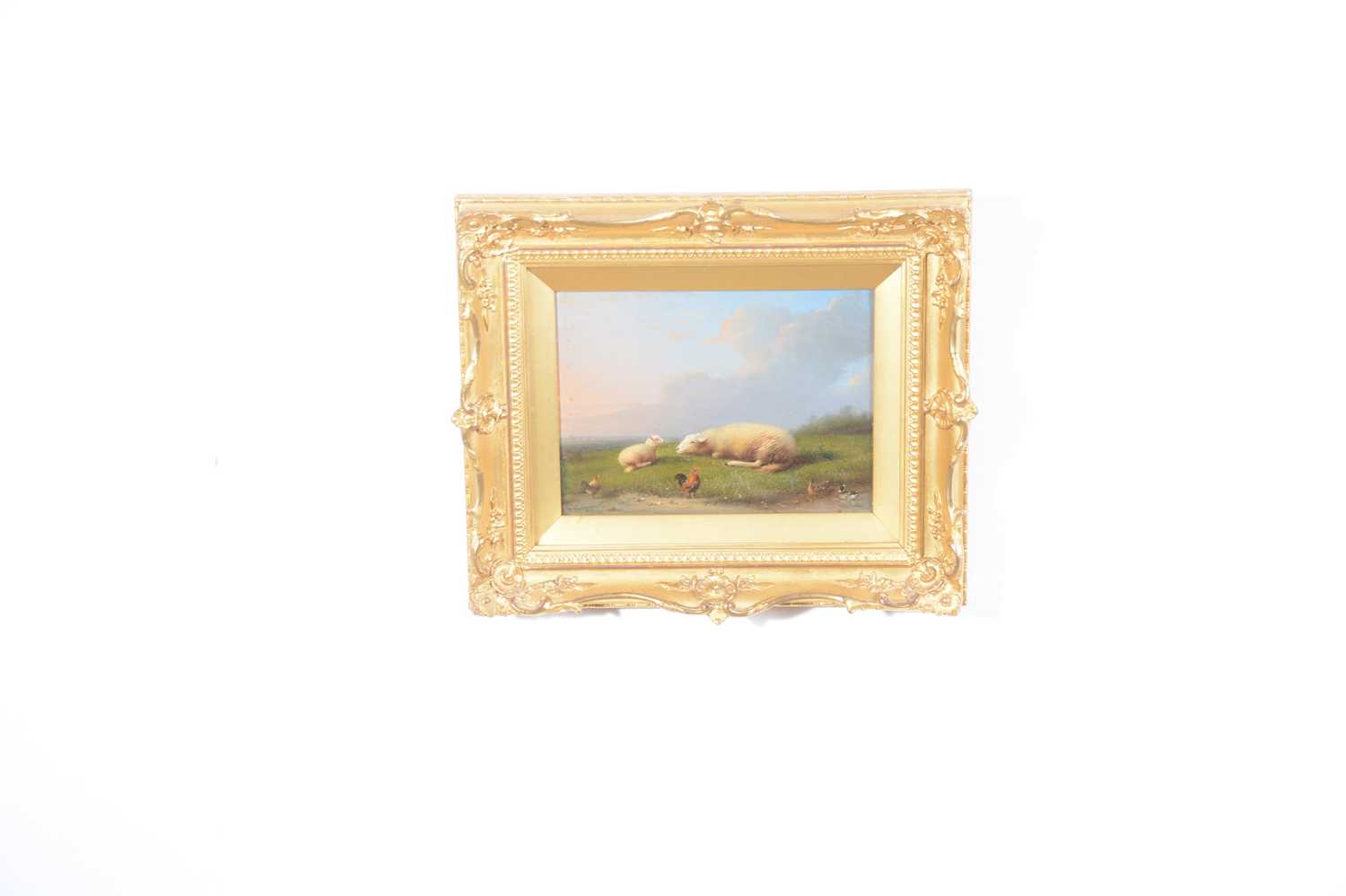 Franz van Severdonck, Sheep in a meadow - Image 3 of 4