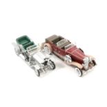 Model cars, including Franklin Mint Rolls Silver Ghost etc