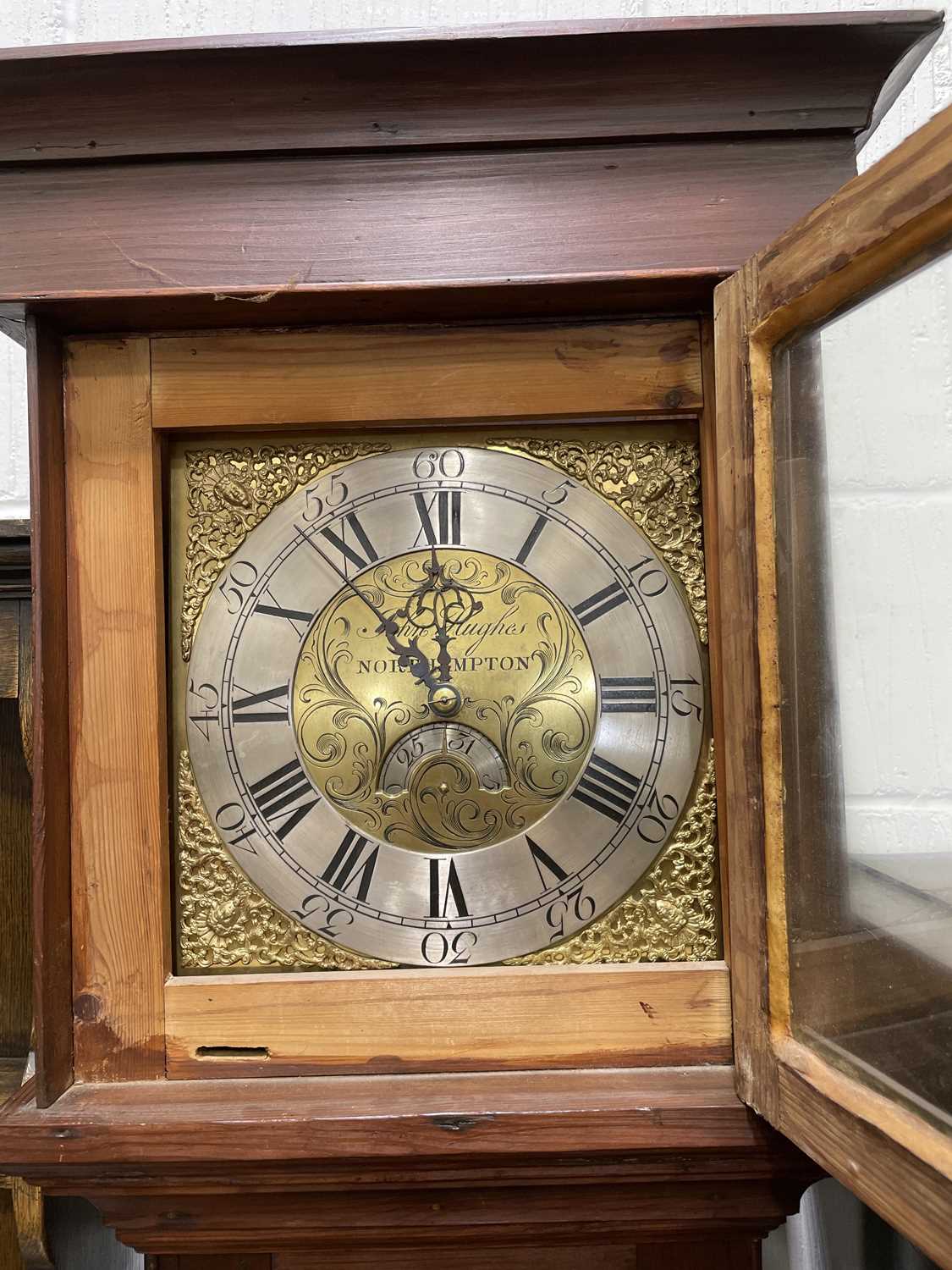 Longcase clock, - Image 2 of 4