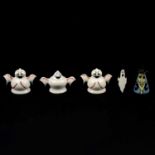 Lorna Bailey - a three-piece Ghost cruet set, three pairs of Halloween-themed sifters, and two other