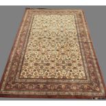 Machine-made Persian style carpet