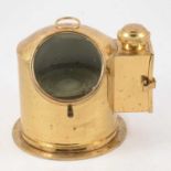John Lilley & Son binnacle brass compass.
