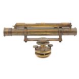 Brass theodolite,