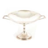 Art Deco style silver tazza, Walker & Hall, Sheffield 1914.