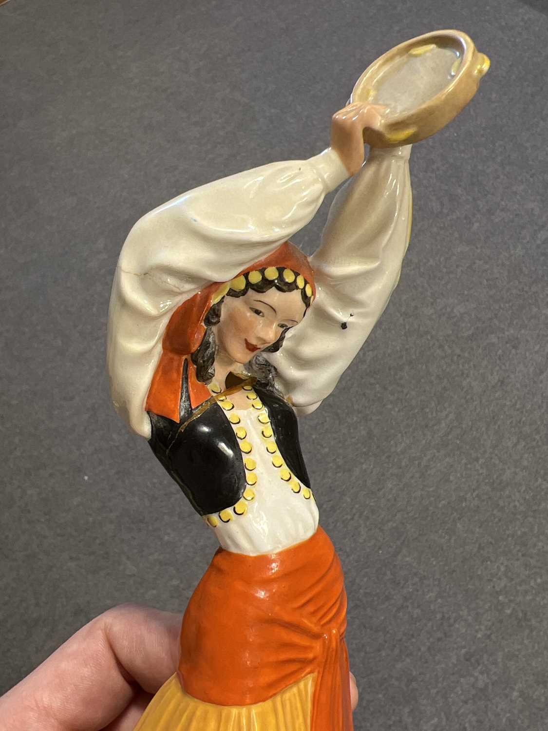 Royal Crown Derby, 'Dancing Girl' figurine, 1933 - Image 2 of 5