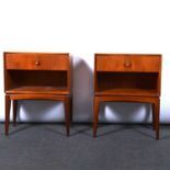 Mid-century teak part-bedroom suite,