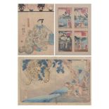 Quantity of Japanese woodblock prints, 19th century