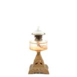 Edwardian oil lamp,