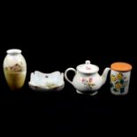 Quantity of decorative ceramics, including Doulton, Portmeirion, etc