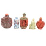 A collection of Chinese snuff bottles