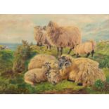 G R Walker, after T S Cooper - Sheep near a coast,