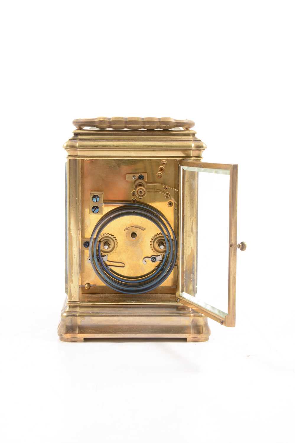 French grand sonnerie carriage clock, Martin & Co., - Image 6 of 8