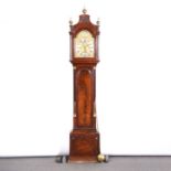Mahogany longcase clock, William Dick, Warminster,