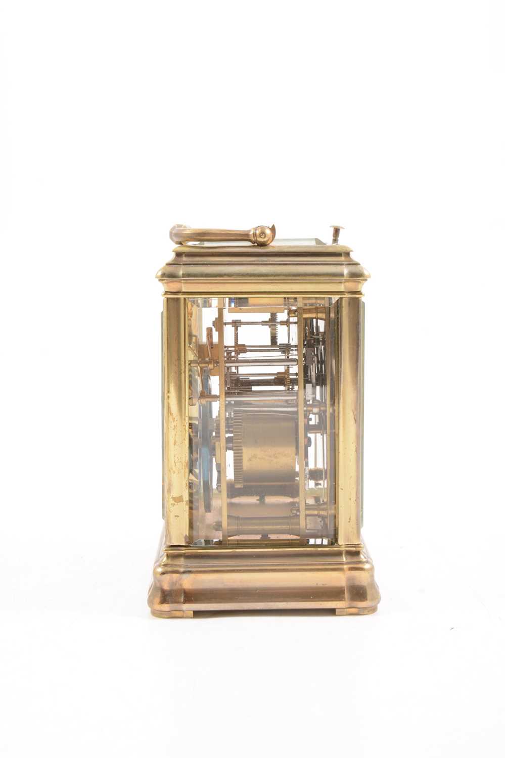 French grand sonnerie carriage clock, Martin & Co., - Image 7 of 8