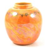 A Ruskin Pottery lustre ware vase, 1927