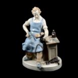 Grafenthal German porcelain model of a Cobbler