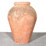 Large terracotta Ali Baba jar,