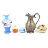 Quantity of decorative household ceramics and ornaments