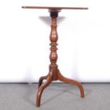 Victorian mahogany tripod table,