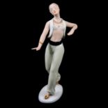 Wallendorf porcelain Art Deco style dancer