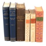A collection of antiquarian books, to include Jones's Index to Records; Dictionary of English