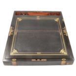 Victorian coromandel writing box,